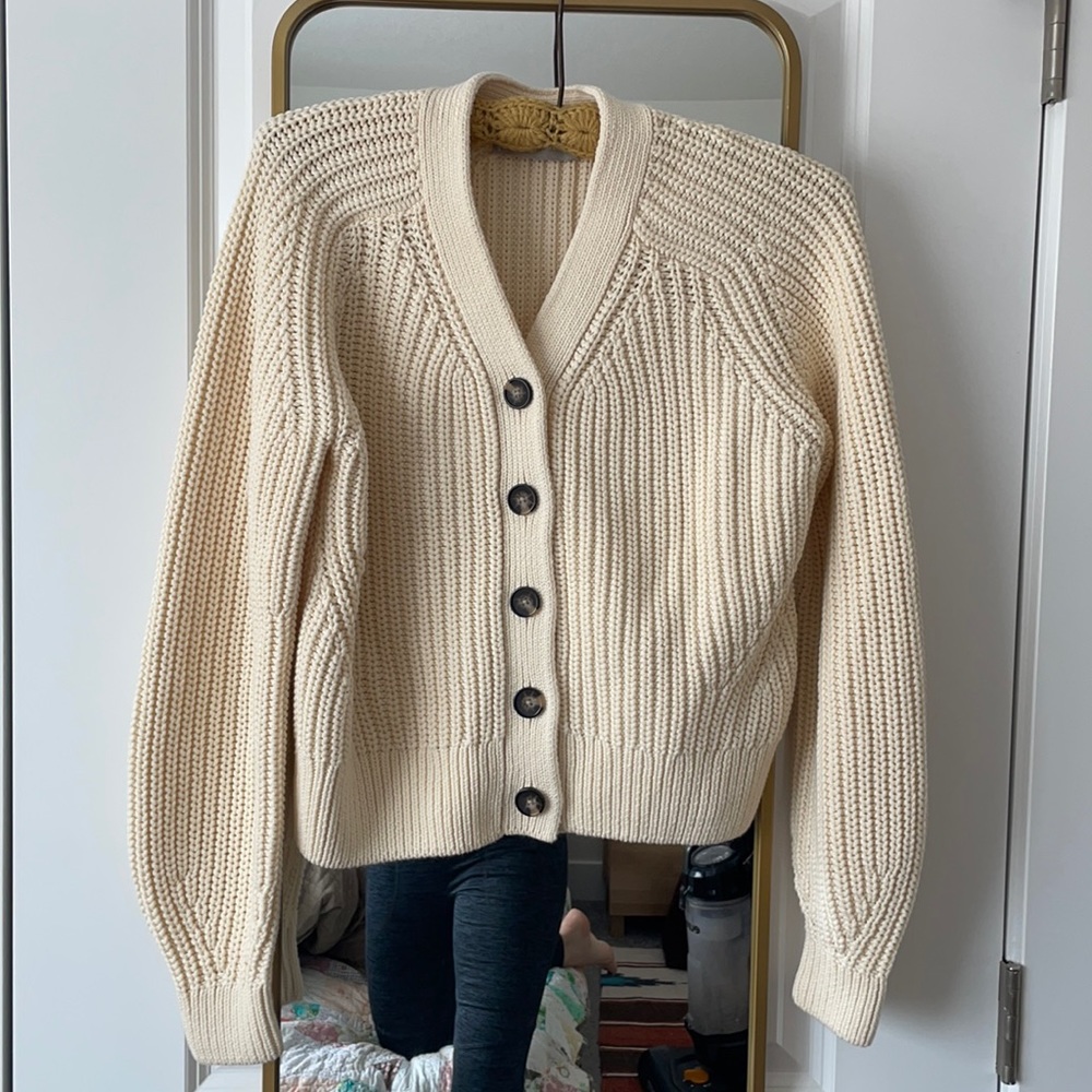 The Texture Cotton Cardigan